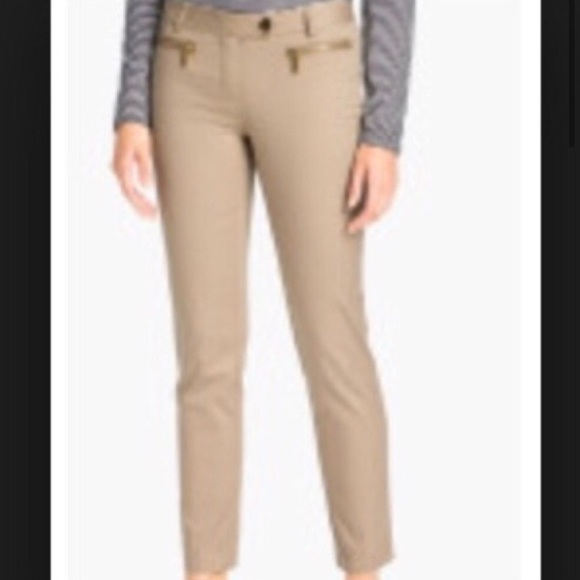 Michael Kors khaki ankle length pants size 6 - Picture 1 of 4
